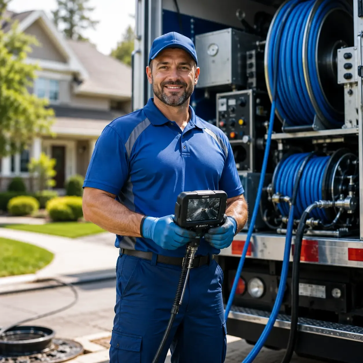Local outdoor drain cleaning specialists in Bonnie, IL